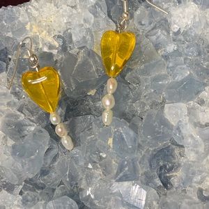 🎀  Pair of Cute Handmade earrings by me